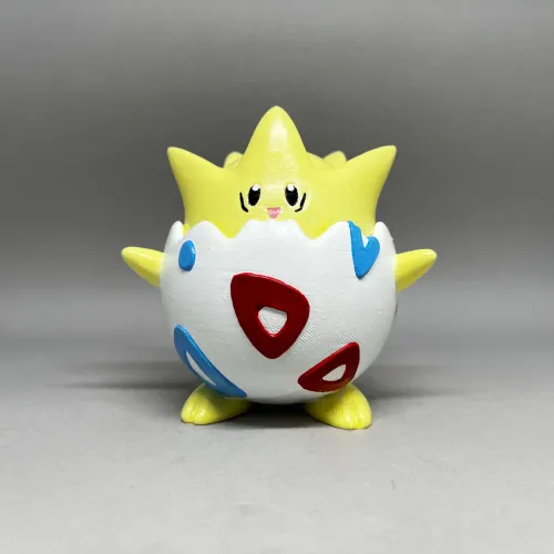 Boneco Togepi Pokémon Impressão 3D
