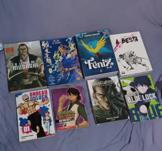 Coleção de Mangas Sortidos e Avulsos!! Pode comprar todos ou Individuais! Temos Blue Lock!