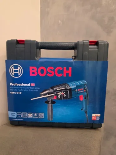 Bosch Martelete Perfurador GBH 2-24 D 820W 220V com maleta 