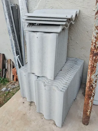 Telhas de concreto 