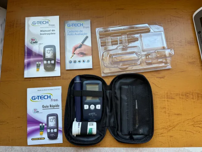 Medidor de Glicose G Tech Free