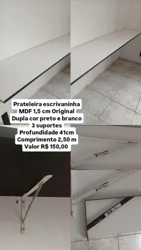 Escrivaninha/prateleira 
