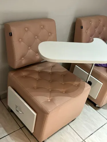 2 Cadeiras ciranda para manicure DARUS