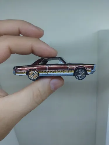 Miniatura Hotwheels 65 Pontiac GTO Ultra Hots Loose 1:64 Novo Hot Wheels