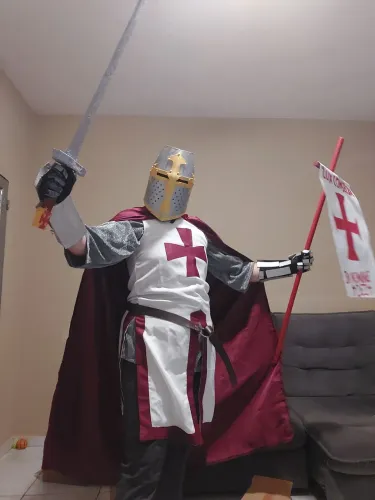 Cosplay Completo de templário