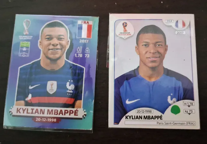 Craques da Copa do Mundo- Kylian Mbappé- 2018 e 2022