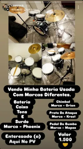 Vendo bateria usada