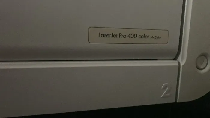 Impressora a laser jet pró 400 color