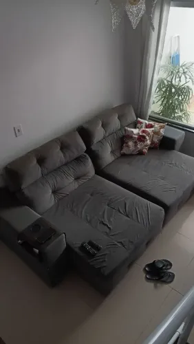 Sofá retrátil de 2,40m