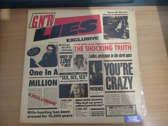 Guns n' Roses Lies Vinil LP