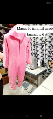 Macacão manta infantil 