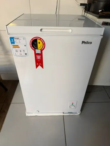 Freezer horizontal Philco 99litros Novo