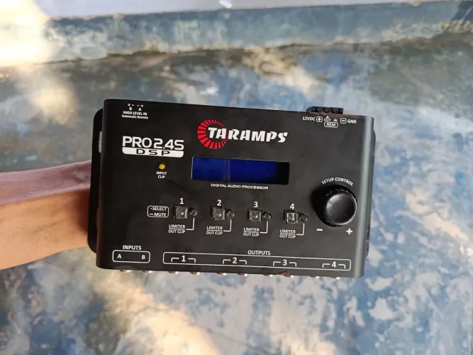 Vendo processador Taramps pouco tempo usando funcionando perfeitamente