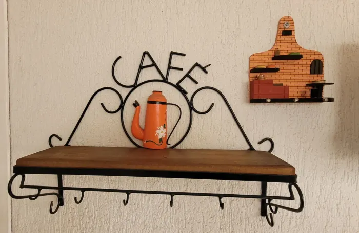 Suportes decorativos para espaço café caseiro/ estiloso 