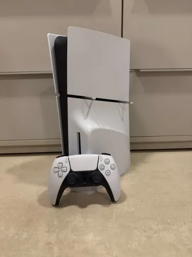 Console (USADO) com defeito ps5 controle cabos