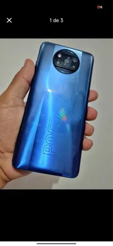 Poço x3 pro 8gb de ram 256gb Memória