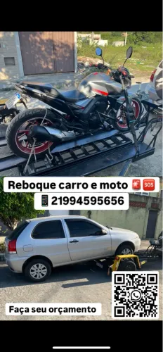 Reboque guincho socorro Cabo Frio carro e moto 