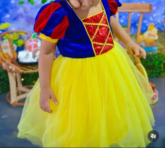 vestido branca de neve