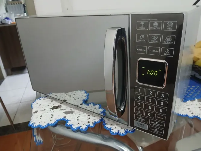Micro-ondas espelhado philco 25 litros