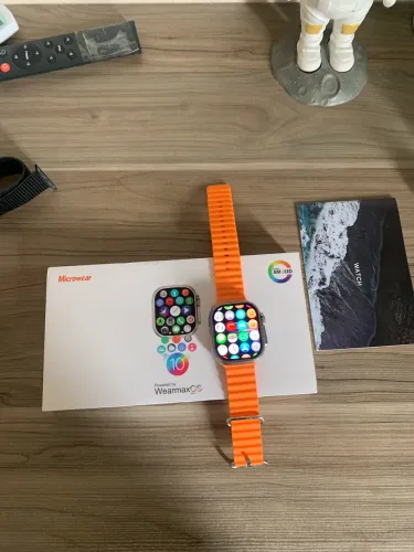 Relogio Smartwatch W69+ Ultra 49mm Serie 10 Amoled 2025 Nfc