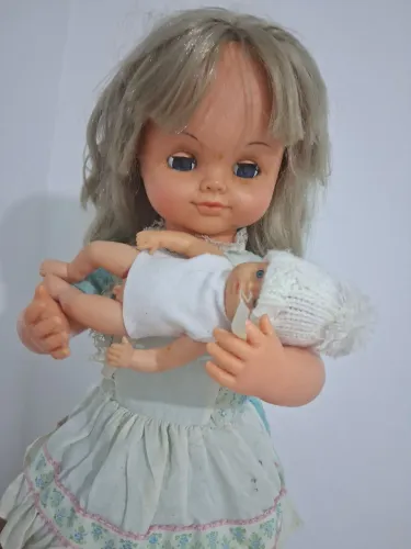 Boneca Mãezinha Estrela Original - Funcionando+ Bebê