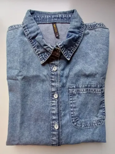 Camisa Jeans Feminina NOVA tamanho PP