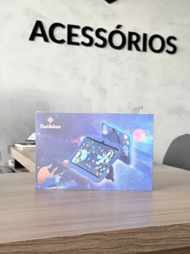 Tablet Infantil Techino Galaxia 128GB 6RAM Lacrados Garantia Loja Física Pronta Entrega