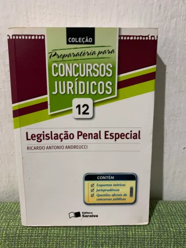 Livro preparatório para concurso jurídico. legislação penal especial.