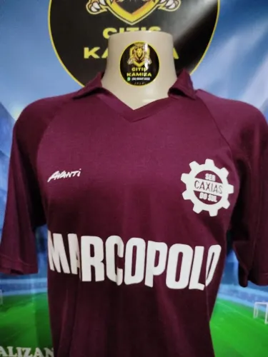 CAMISA RARÍSSIMA CAXIAS 1992 MARCOPOLO DE JOGO