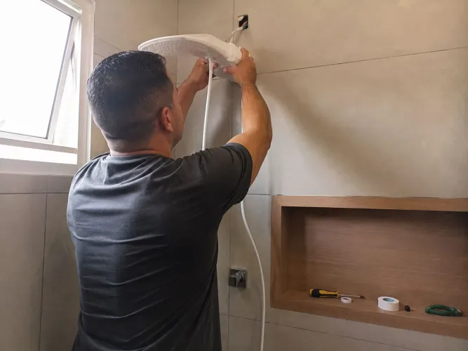 Marido de Aluguel em Santo André | Chuveiro, TV, Cortinas e Reparos