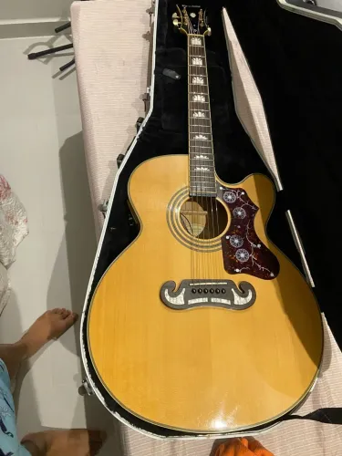 Violão Epiphone EJ200 CE + Hardcase