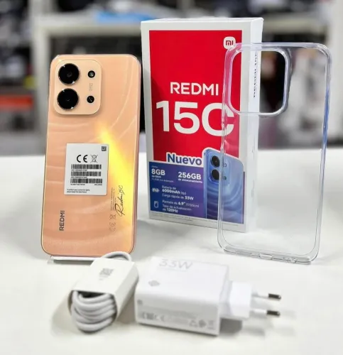 REDMI 15C 4G 256GB - NOVOS LACRADOS