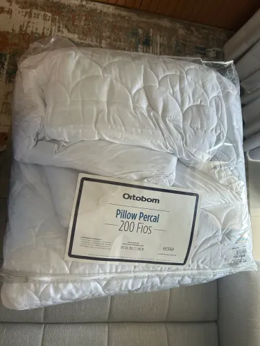 Pillow Top Percal 200 Fios Casal Ortobom - King