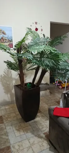 Pé de planta artificial