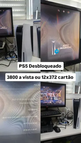 PS5 Jailbreak com jogos e loja