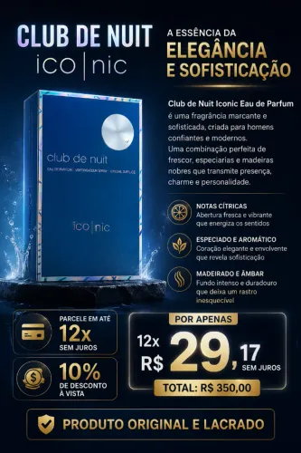 PERFUME IMPORTADO ICONIC