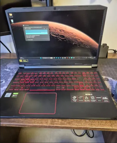Notebook Acer Nitro 5, Core I7, 16Gb Ram, 512 Gb de Armazenamento, GTX 1650