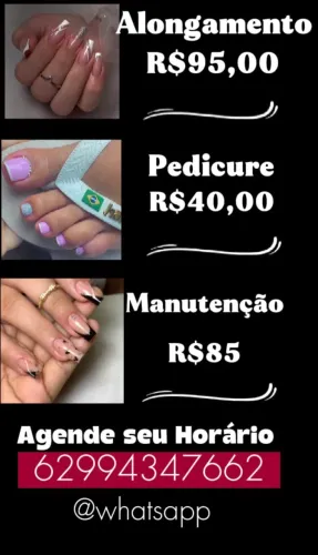 Alongamento em gel