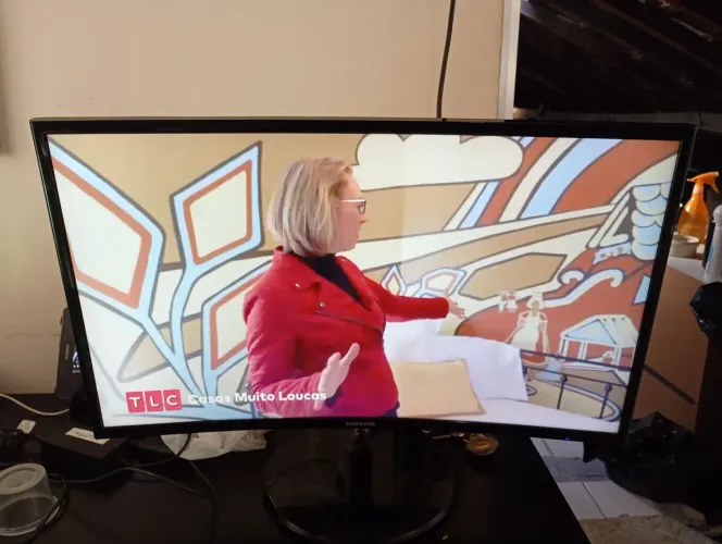 Monitor Samsung Curvo 27" Full HD C27F390 HDMI - Excelente Estado