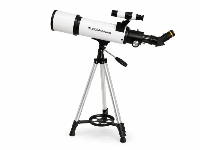 Telescopio Refrator Completo 80mm
