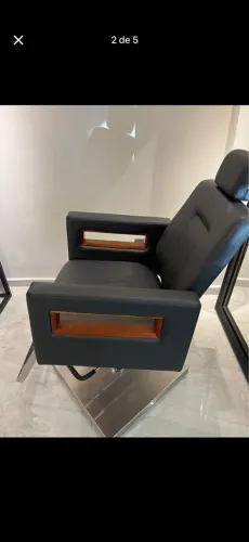 Cadeira de cabeleireiro  reclinável 