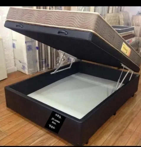 BASE BAU + COLCHÃO D33 FRETE GRÁTIS