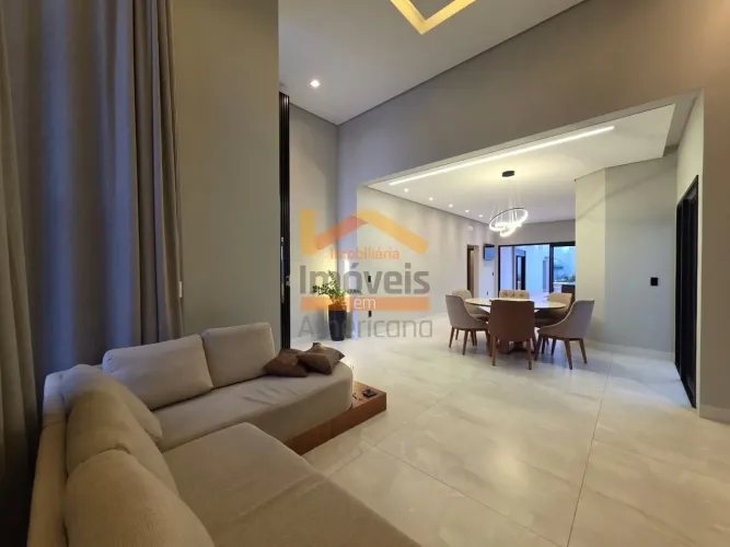 Casa em condomínio de luxo com 3 quartos e 4 vagas em Santa Bárbara D'oeste-SP: aproveite 