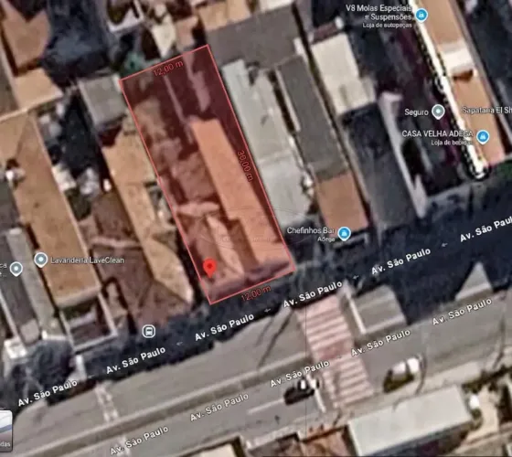 Terreno Comercial 360 m² | Avenida São Paulo | 12 X 30 M