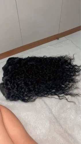 Cabelo humano cacheado 