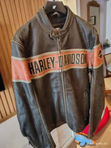 Jaqueta de couro Harley original USA