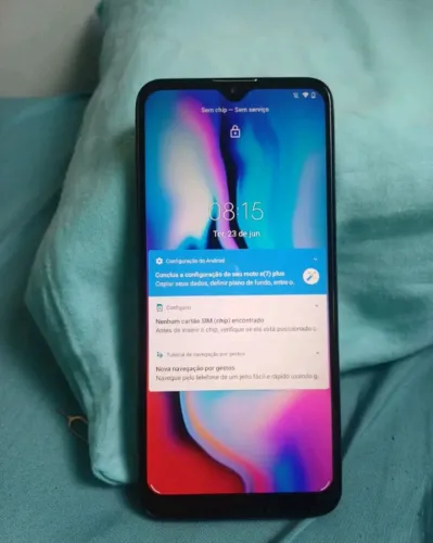 Moto G E7 Semi novo