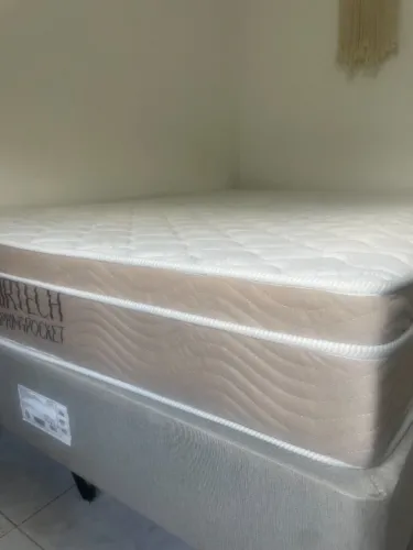 cama box + colchao ortobom seminovo