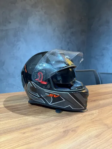 Capacete ASX SV Eagle 59/60 com lente