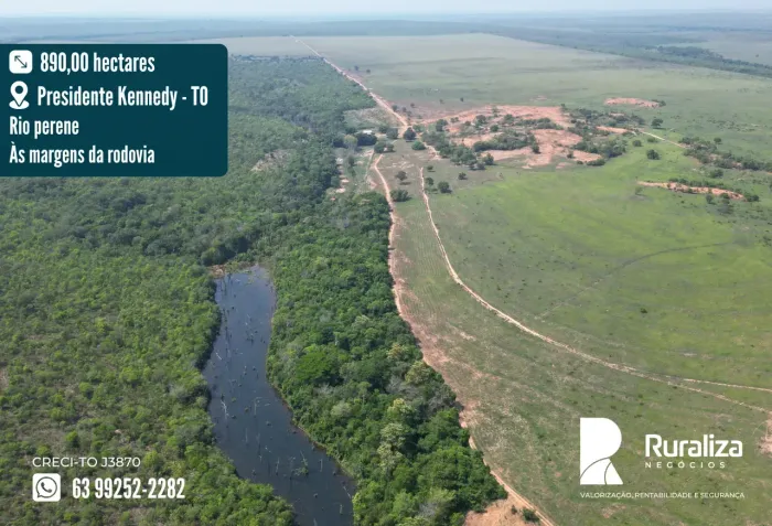 Fazenda em Presidente Kennedy - TO